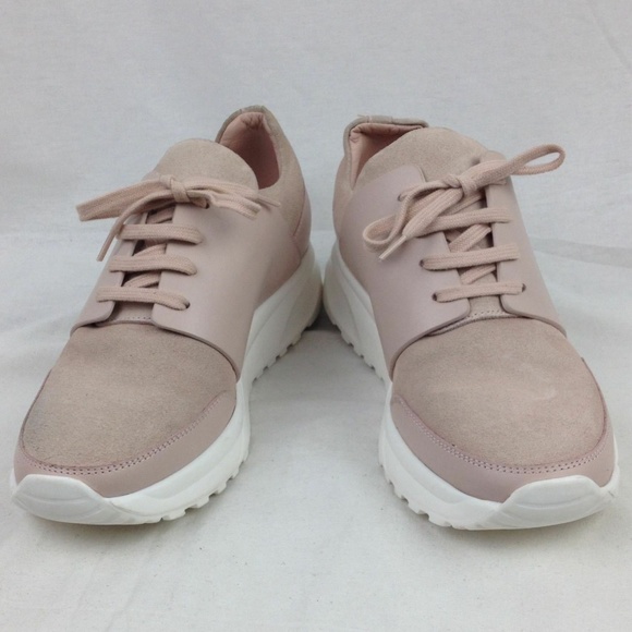 Women's Pink Sneakers - Picture 1 of 8